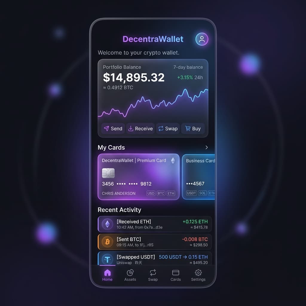 DecentraWallet Concept