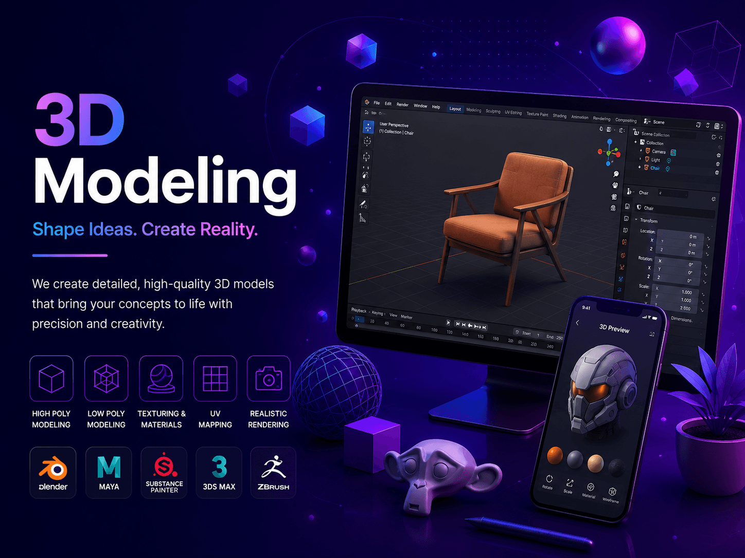 Immersive 3D Modeling & Visualization