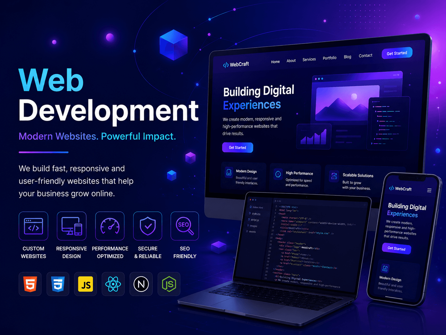 Custom Web Solutions & Development